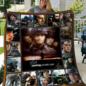 Saving Private Ryan Quilt Blanket Hvt070603  Quilt